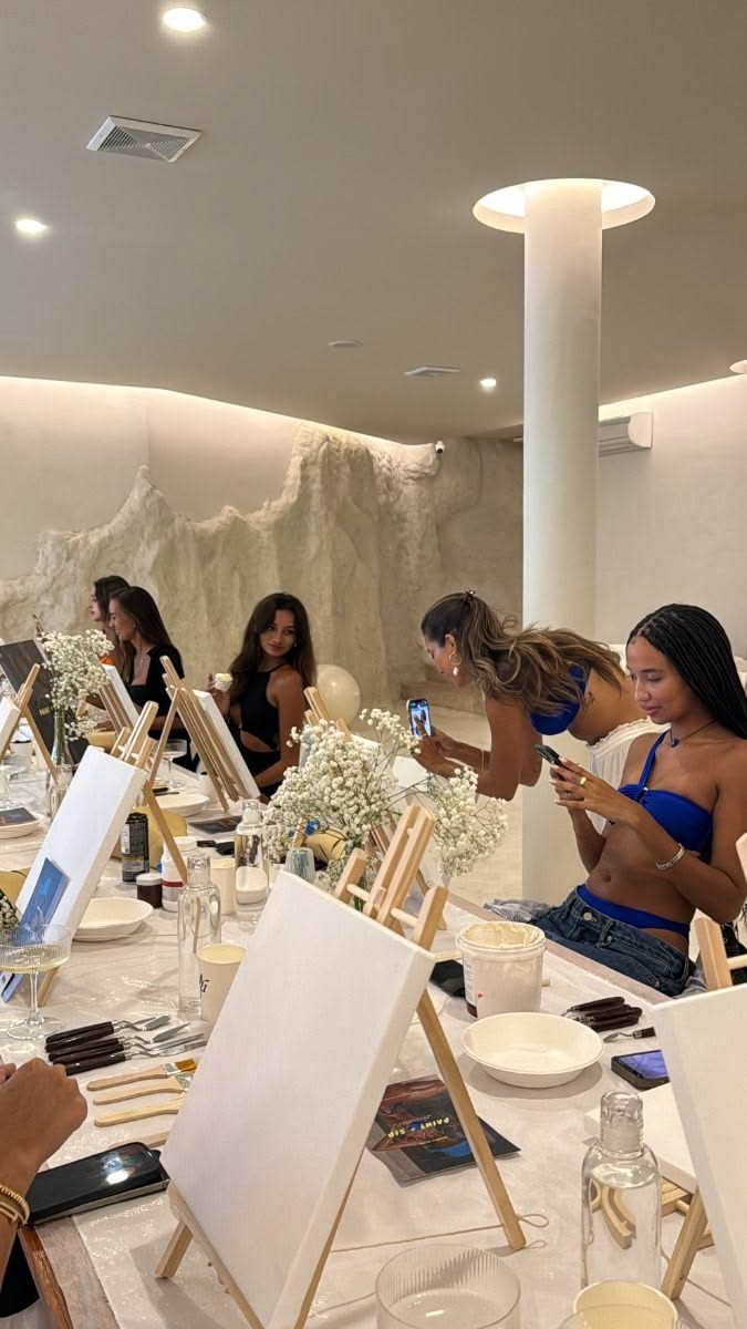 Paint and sip night