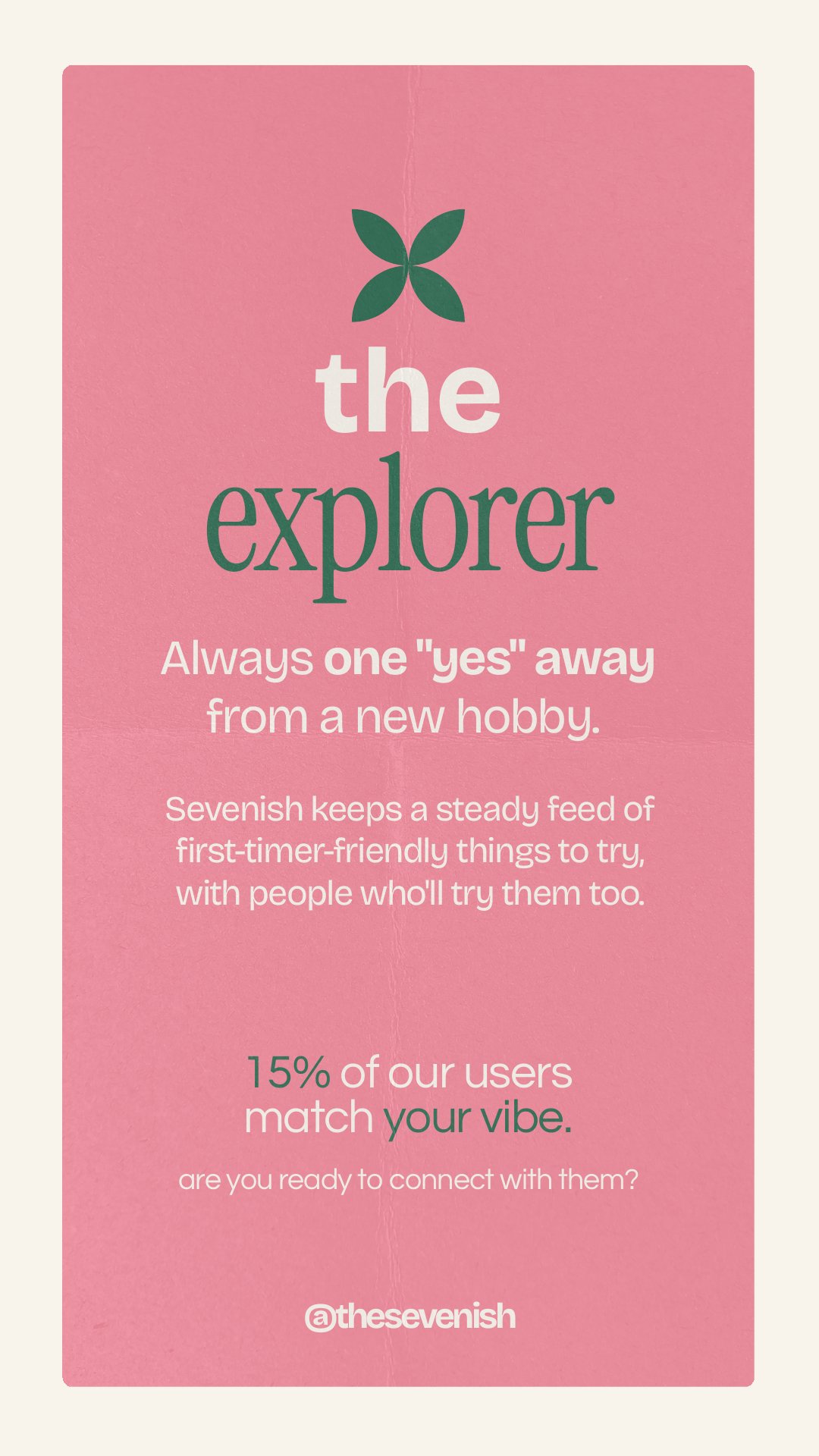 The Sevenish vibe card for The Explorer